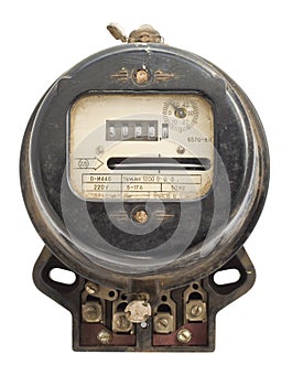 Retro measuring instrument of electric energy