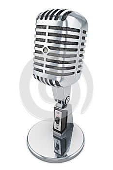 Retro microphone 50s