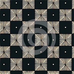 Retro mosaic abstract tiled pattern background