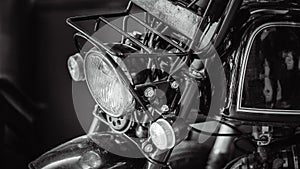 Retro Vintage Motorcycle Headlight Lamp