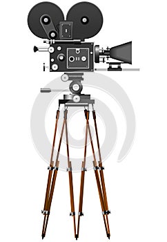 Retro Movie Camera