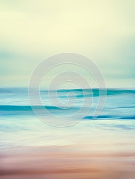 Retro Ocean Waves photo