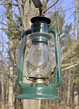 Retro oil lamp