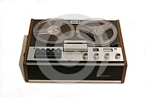 Retro Open reel tape recorder