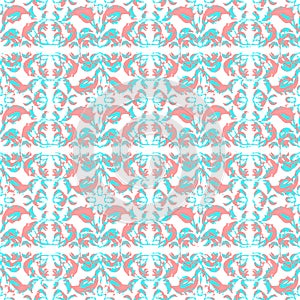 Retro Ornate Decorative Seamless Pattern photo
