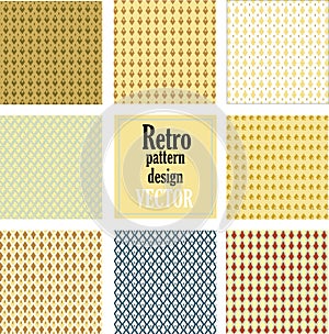 Retro pattern design