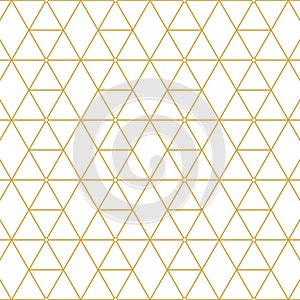 Retro pattern gold squares