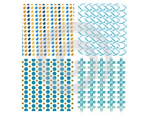 Retro patterns set
