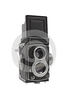 Retro photo TLR camera
