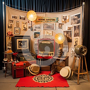 Retro Photobooth Setup – Travel Back in Time to a Bygone Era