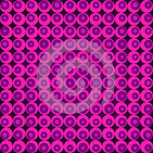 Retro pink pop art seamless background