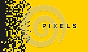 Retro pixel art illustration with a nostalgic and vintage feel. Pixelization, digital, retro, vintage, video game, 8-bit,