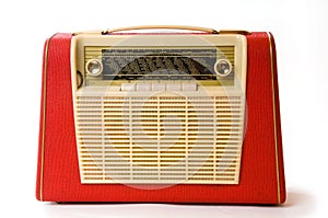 Retro portable radio