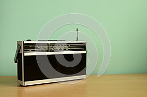 Retro Portable Transistor Radio