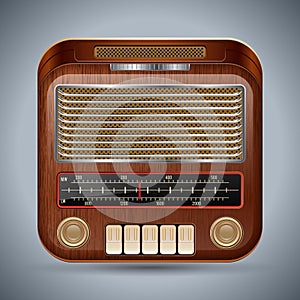 Retro radio