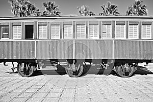 Retro Railway Carriage in Israel