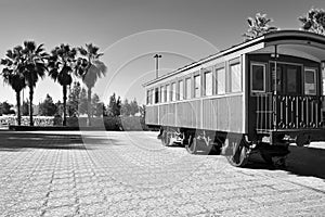 Retro Railway Carriage in Israel