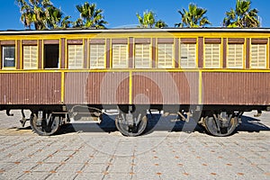 Retro Railway Carriage in Israel