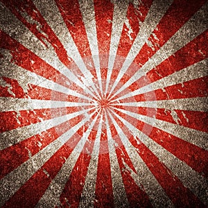 Retro rays pattern background