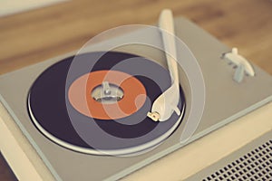 Retro record player