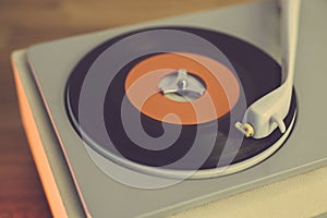 Retro record player