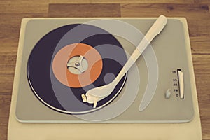 Retro record player