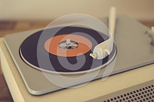 Retro record player