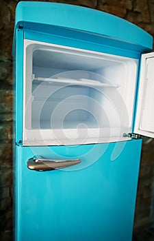 Retro refrigerator freezer