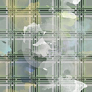 Retro repetitive wallpaper - Vintage pattern in the 60`s, 70`s style photo
