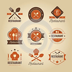 RETRO RESTAURANT LOGO