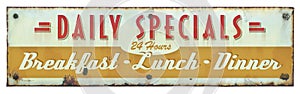 Retro Restaurant Sign