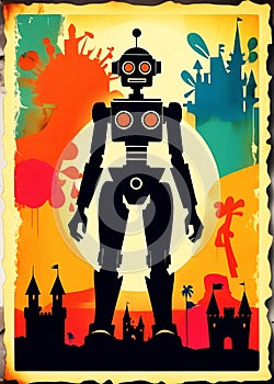 Retro Robot Adventure photo