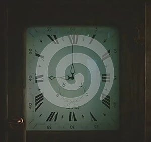 Retro romawi clock