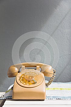 Retro rotary dial telephone