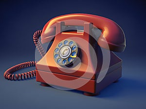 Retro Rotary Phone