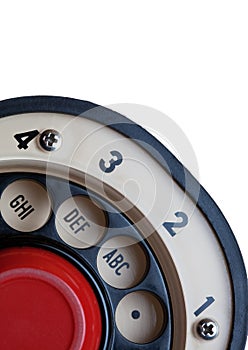 Retro Rotary Phone Dial