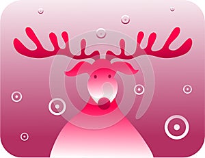 Retro rudolf photo