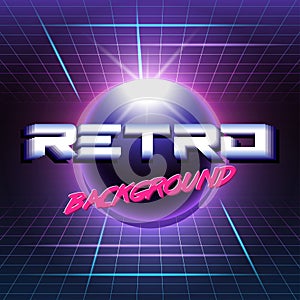 Retro sci fi background3