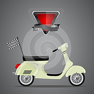 Retro scooter