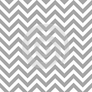 Retro Seamless Pattern Chevron Gray And White Lines