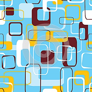 Retro seamless pattern, vector