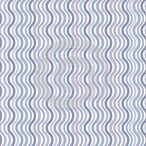 Retro seamless wave pattern