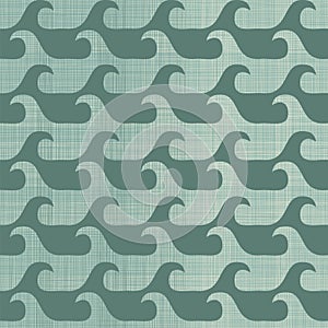 Retro seamless waves background