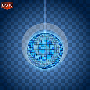 Retro silver disco ball vector, shining club symbol of having fun, dancing, dj mixing, nostalgic party, entertainment.