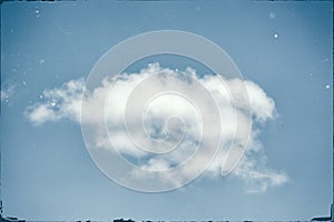 Abstract of a grunged cloudscape photo photo