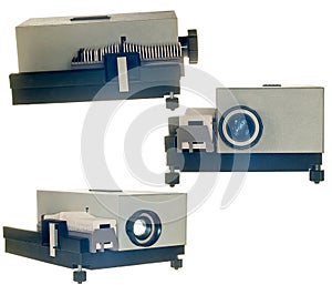 Retro slide projector