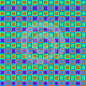 Retro Squares Pattern