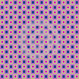 Retro squares pattern