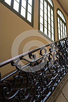 Retro staircase and the windows - Image