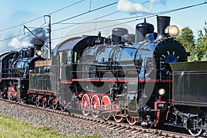 Retro steam locomotives